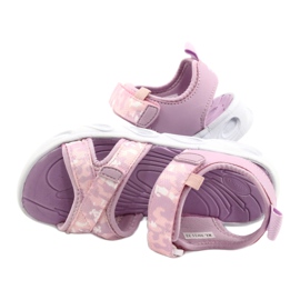 American Club Leichte Sportsandalen RL30/21 lila violett 3