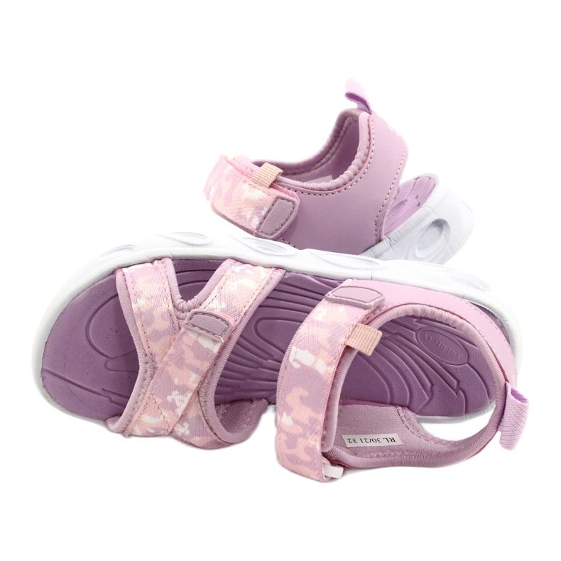 American Club Leichte Sportsandalen RL30/21 lila violett 3