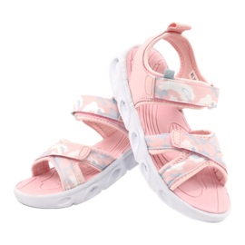 Leichte, modische Moro Sport RL30/21 American Club Sandalen, rosa 3