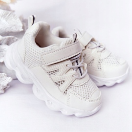 Kinder Sneakers mit beleuchteter Sohle Led White So Cool! weiß 2