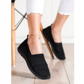 Durchbrochener Slipony MCKEYLOR schwarz 1