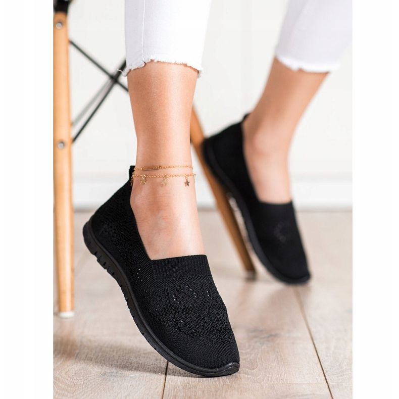 Durchbrochener Slipony MCKEYLOR schwarz 1