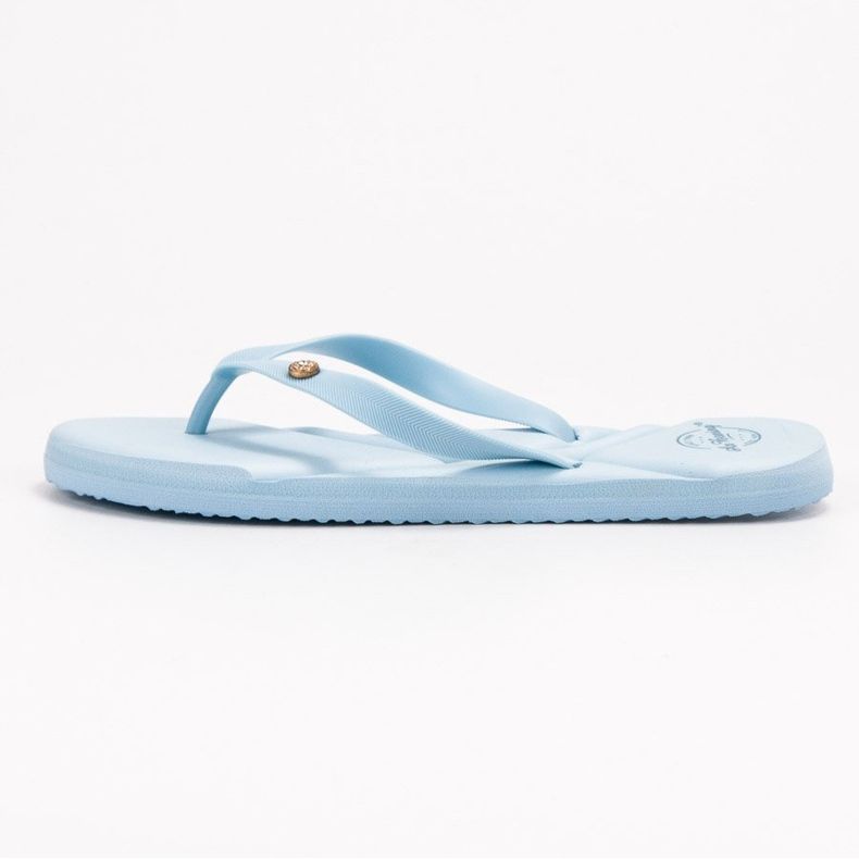 Ax Boxing Flip-Flops am Strand blau 1