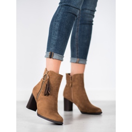 Filippo Stylische Wildlederstiefel braun 1