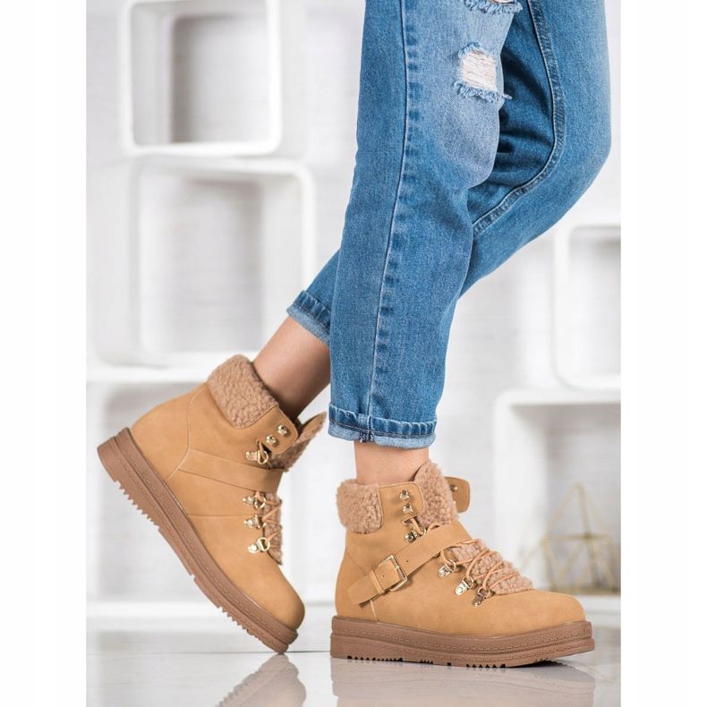 Stylische VICES Stiefel braun 2