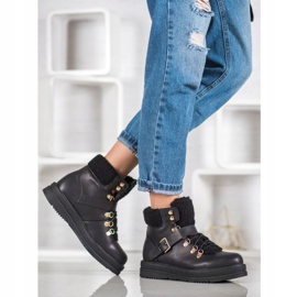 Stylische VICES Stiefel schwarz 1