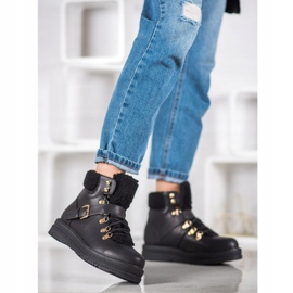 Stylische VICES Stiefel schwarz 2