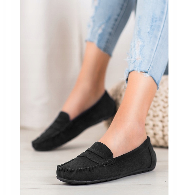 Seastar Klassische schwarze Loafer 2