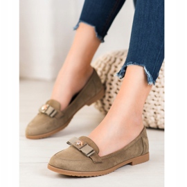 Miss Laura Lords mit dekorativer Schleife khaki grün 1