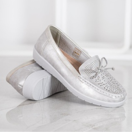 SHELOVET Bequeme Slipper grau 1