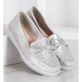 SHELOVET Bequeme Slipper grau 2