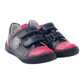 Mädchenschuhe Zarro 85/09 rosa marineblau mehrfarbig 4