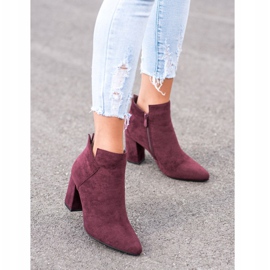 VINCEZA hohe Stiefel rot 2