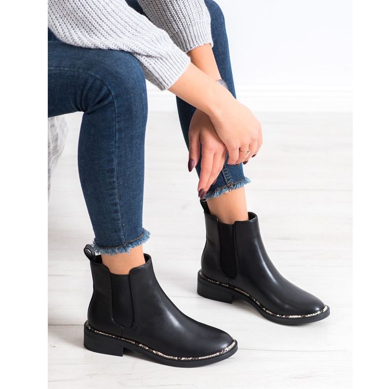 Goodin Chelsea-Boots zum Hineinschlüpfen schwarz 2