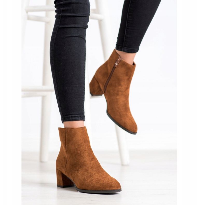 Sergio Leone Damenstiefel mit Isolierung braun 2