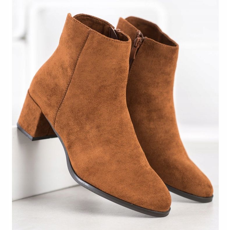 Sergio Leone Damenstiefel mit Isolierung braun 1