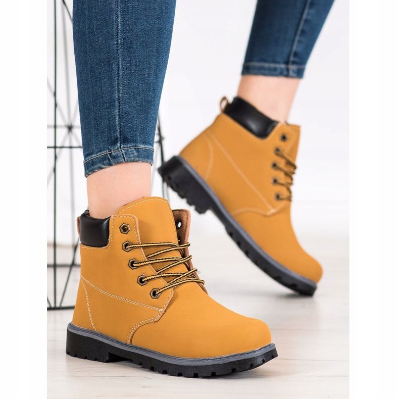 Bona Kalsic Senf Trapper gelb 2