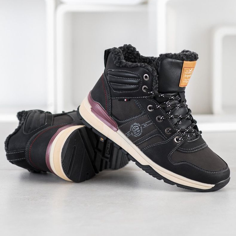 Arrigo Bello Schwarze Trekkingschuhe 2