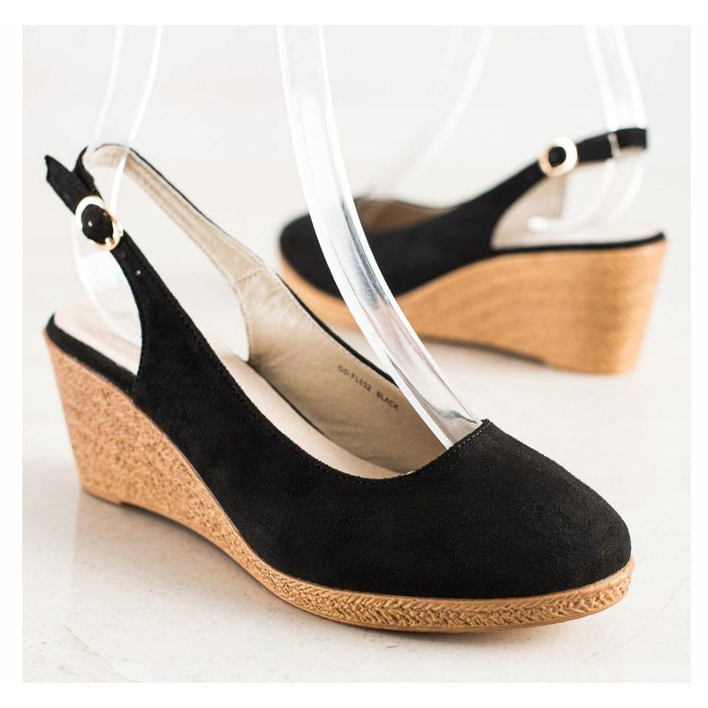 Goodin Bequeme Keilpumps schwarz 1