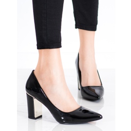Goodin Stylische Pumps auf High Heels schwarz 1