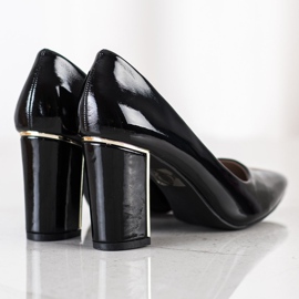 Goodin Stylische Pumps auf High Heels schwarz 2