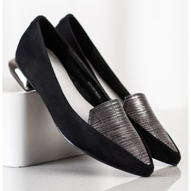 Goodin Modische Pumps in Spitz schwarz 2