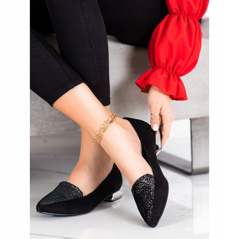 Goodin Modische Spike-Pumps schwarz 2