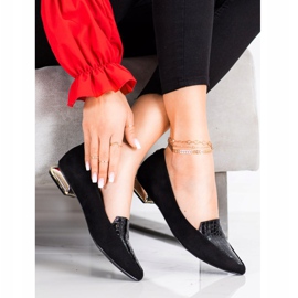 Goodin Modische Pumps in Spitz schwarz 1