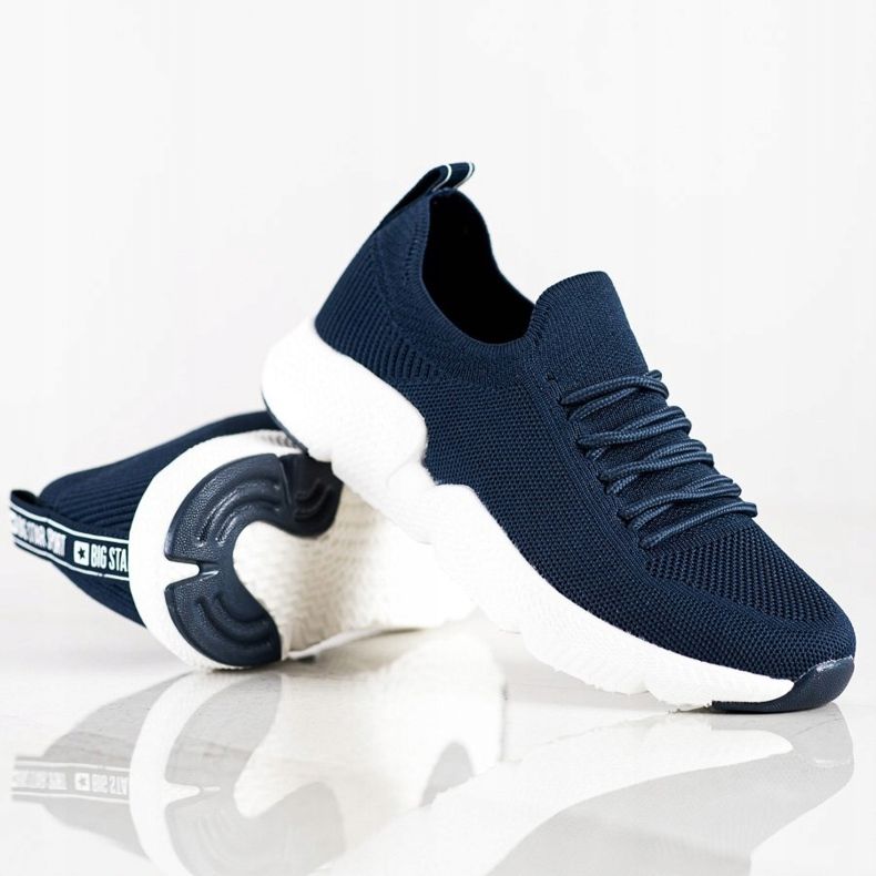 Damen Sneaker Big Star DD274581 marineblau 1