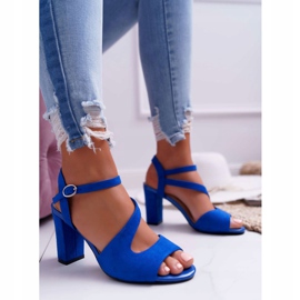 Sandalen On A Bar Sergio Leone SK868 Blau 1