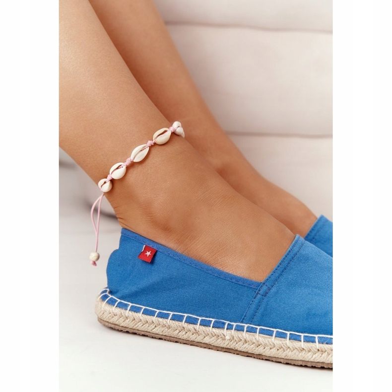 Espadrilles auf geflochtener Sohle Big Star DD274A152 Blau 1