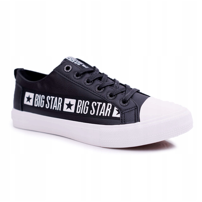 Herren Sneaker Big Star Schwarz EE174069 weiß 3