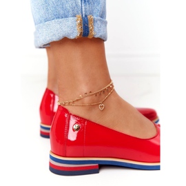 Lackierte Lederschuhe Maciejka 05035-08 Rot 1