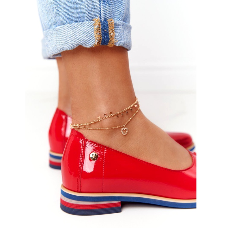 Lackierte Lederschuhe Maciejka 05035-08 Rot 1