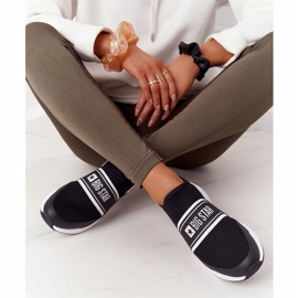 Sportschuhe Slip-On Memory Foam Big Star HH274536 Schwarz 1