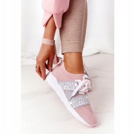 Damen Sportschuhe Memory Foam Big Star HH274353 Pink rosa 2