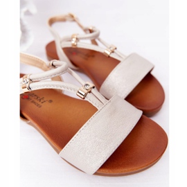 S.Barski Kindersandalen S. Bararski Comfort Beżowe beige 1