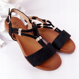 S.Barski Kindersandalen S. Bararski Comfort Schwarz 1