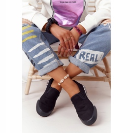 Damen Sneaker Slip-on Big Star HH274012 Schwarz 2