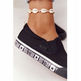 Damen Sneaker Slip-on Big Star HH274012 Schwarz 1