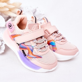 Apawwa Sportschuhe für Kinder Turnschuhe Pink Jump Jump rosa 2