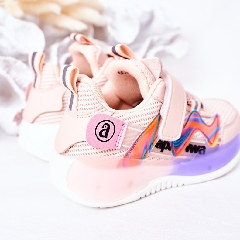 Apawwa Sportschuhe für Kinder Turnschuhe Pink Jump Jump rosa 1