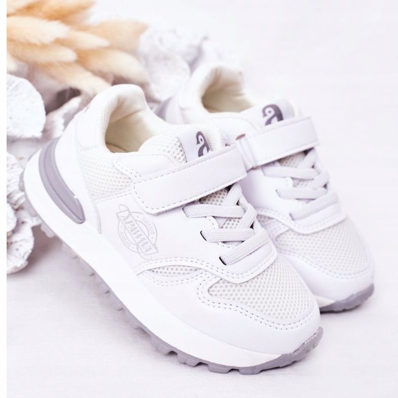 Apawwa Kinder Sportschuhe Sneakers Weiß Skatepark 2