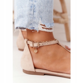 S.Barski Elegante Wildledersandalen S. Bararski 541-7 Beige 1