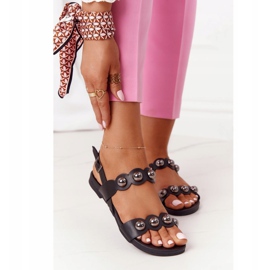 S.Barski Sandalen mit Jets S. Barski 541-52 Schwarz 2