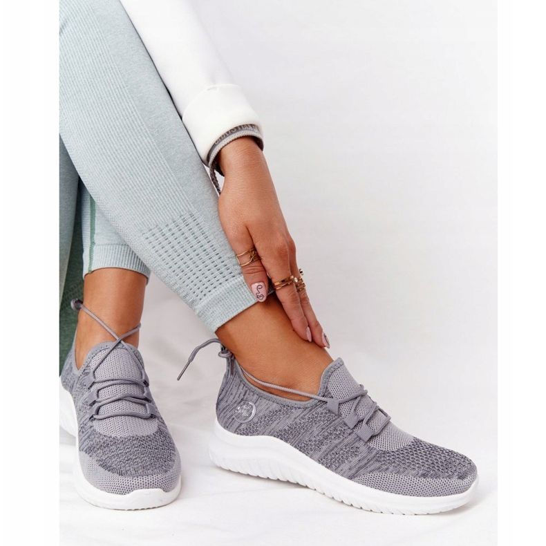 Damen Sportschuhe Grau Workout 1