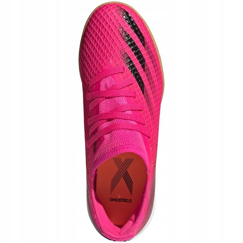 Adidas X Ghosted.3 In Jr FW6925 Fußballschuhe rosa rosa 1