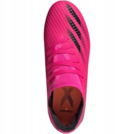 Adidas X Ghosted.3 Fg Jr FW6935 Fußballschuhe rosa rosa 1