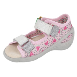 Befado präventive Kindersandalen 065X152 rosa silber- 3