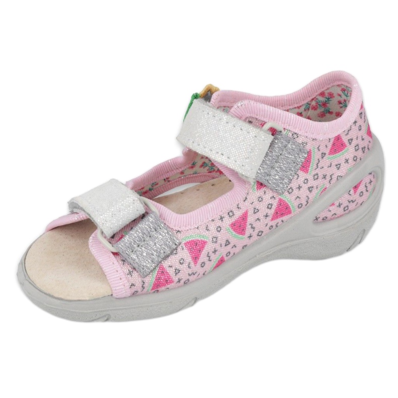 Befado präventive Kindersandalen 065X152 rosa silber- 3